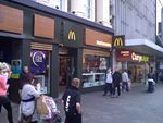 McDonald's in Newcastle upon Tyne, another example of current McDonald's restaurants being refurbished in Britain.