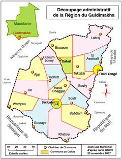 مقاطعات ولاية گيدي ماگة