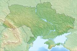 Enerhodar is located in أوكرانيا