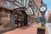 The Shepard Company Building in Downtown Providence's compact urban center