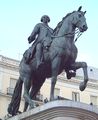 Statue of Charles III in Madrid