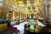 Interior of the Criterion Restaurant, built in the Byzantine Revival style