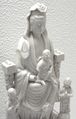 Guanyin (Goddess of Mercy) with children, statuette made of Dehua porcelain ware
