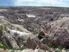 Badlands of Hell's Half-Acre, Natrona County, Wyoming