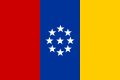 علم الولايات المتحدة الكولومبية مابين 26 يوليو إلى 26 نوفمبر من سنة 1861.
