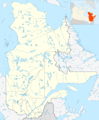 لى ريڤيير Les Rivières is located in كيبك