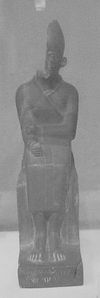 تمثال صغير لخع سخم وى من المتحف المصري