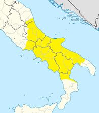 نطاق اللهجات الإيطالية الجنوبية (الناپولية)