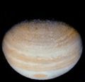 View of Jupiter by Pioneer 11