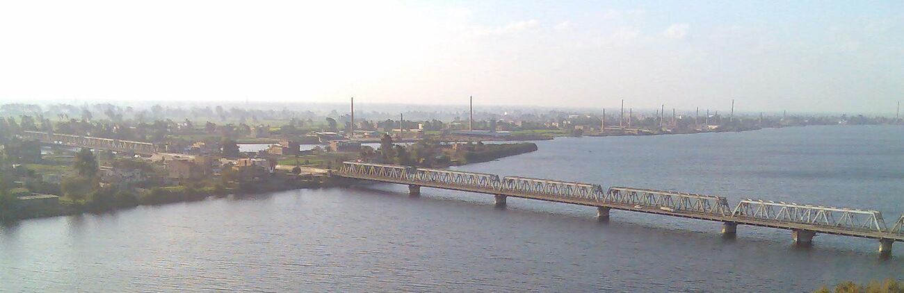 Desouk Railway bridge Panorama.JPG