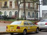 Taxi in Panamá City.