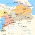 الامبراطورية الأرمنية في عهد تيگران العظيم.