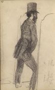 رجل يتبول، 1876.
