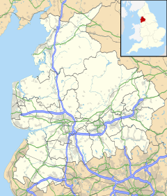 Burnley is located in لنك‌شر