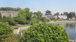 Jingzhou old city wall.