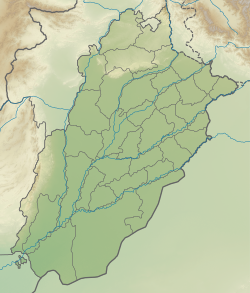 Location map/data/Pakistan Punjab is located in پنجاب، پاكستان