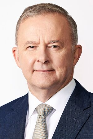Australian Labor Party Leader Anthony Albanese MP (cropped - tight).jpg
