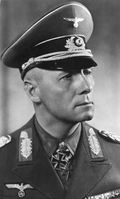Erwin Rommel, German Field Marshal who led the North African Campaign.