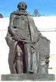 Statue of Charles III in Madrid (Juan Adsuara), 1966.