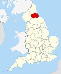 County Durham within England