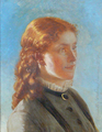 Portræt af ung kvinde, 1879.