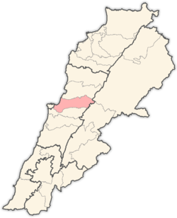 الموقع في لبنان