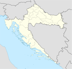 Zagreb is located in كرواتيا