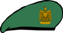 Armored corps Beret - Egyptian Army.png