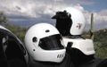 full face and open face motorcycle helmet
