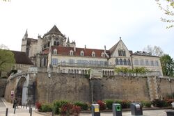 The Palais épiscopal in Auxerre, which houses the prefecture of Yonne