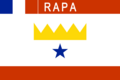 Flag of Rapa (French Polynesia) (nowadays)