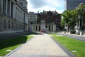 The Cenotaph located in Donegall Square in Belfast