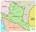 Pannonia in the 1st century