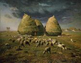 Haystacks:Autumn, c. 1874, oil on canvas, Metropolitan Museum of Art