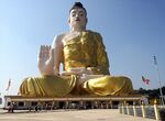 Gautama Buddha statue at Kyaikto, Myanmar.jpg