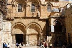 The Church of the Holy Sepulchre, where Sophronius invited caliph Umar to offer Salah.