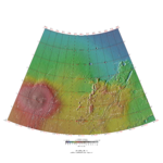 Topographical map of Arcadia quadrangle