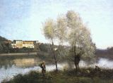 جان-باتيست-كامي كورو، c. 1867, Ville d’Avray National Gallery of Art، واشنطن، دي سي