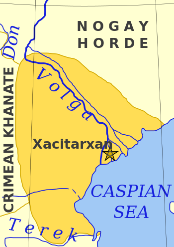 خانية أستراخان في 1466-1556