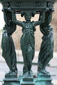 Caryatids of a Wallace fountain from Paris
