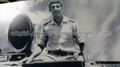 هادي فهمي وهو ضابط بالقوات المسلحة في 1973.