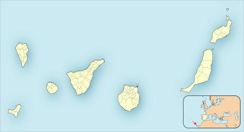 قائمة مواقع التراث العالمي في إسبانيا is located in Canary Islands