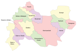 Counties of Kermanshah Province