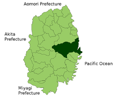 Location of مي‌ياكو
