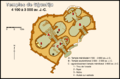 خريطة لمعابد جگانتیا