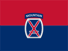 Flag of the 10th Mountain Division