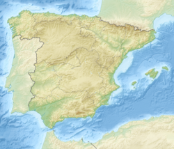Location map/data/Spain is located in اسبانيا