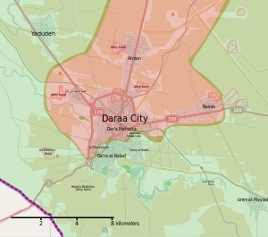 Battle of Daraa City.svg