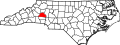 State map highlighting Catawba County
