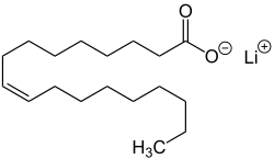 Oelic Acid Lithium Salt Structural Formula V.4.svg